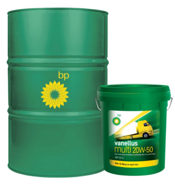 BP VANELLUS MULTI 20W50 CF-4 209L