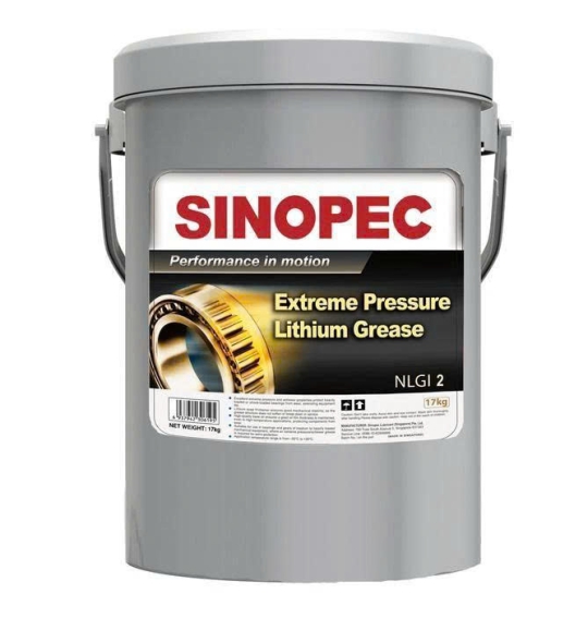 Sinopec Extreme Pressure Lithium Grease (NLGI 2): Mỡ Bôi Trơn Chịu Cực Áp Đa Năng