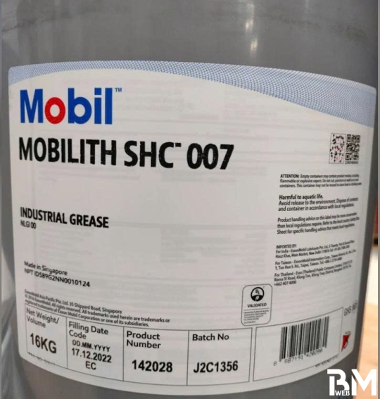 MỠ TỔNG HỢP MOBILITH SHC 007 – HIỆU SUẤT CỰC ĐOAN CHO HỘP SỐ KÍN