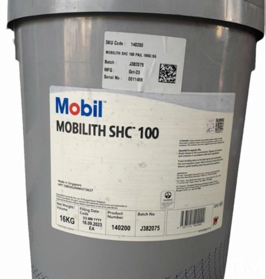 Mobilith SHC 100: Mỡ Tổng Hợp Cao Cấp cho Động cơ Điện & Vòng Bi Tốc Độ Cao