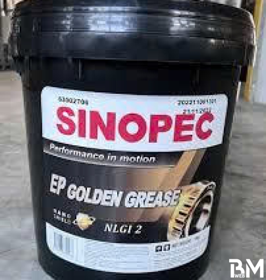 Mỡ Bôi Trơn Chịu Cực Áp Sinopec EP Golden Grease NLGI 2 Công nghệ NanoShield